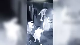 The Guy Tried To Help His Friend But Was Knocked Down By A Man