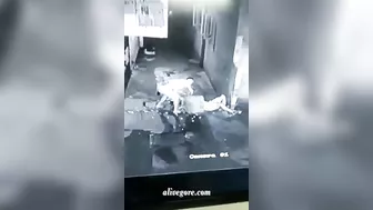 The Guy Tried To Help His Friend But Was Knocked Down By A Man