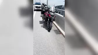 Motorcyclist Dies In Fall From Overpass