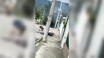 Man Electrocuted While Speeding On Motorcycle