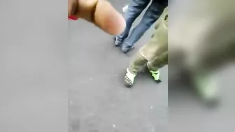 Family Crushed By Truck Wheels
