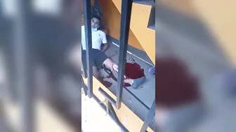 The Thief Fell From The Third Floor And Cried Like A Madman.