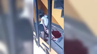 The Thief Fell From The Third Floor And Cried Like A Madman.