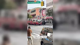 Assholes Block Fire Trucks Just For Fun