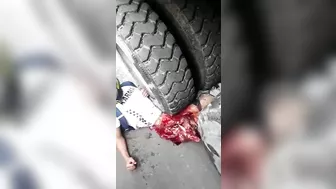 Tragic Accident: Motorcyclist Cut In Half