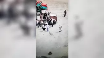 Truck Driver Falls To Death