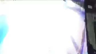 Truck Turns Idiot Motorcyclist Into Red Paint