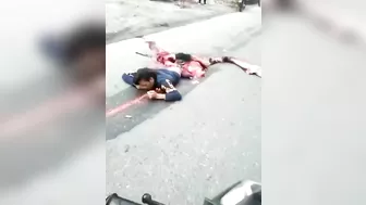 An Accident Left Two People Dead And A Body Torn In Half