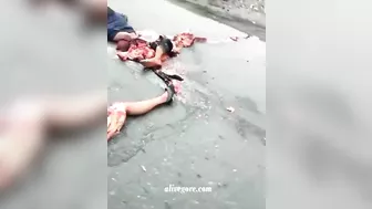 An Accident Left Two People Dead And A Body Torn In Half