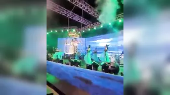 The Wedding Turns Into A Nightmare! The Bride And Groom Fall Off The Swing.