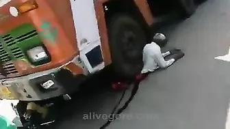 When A Person Survives Under The Wheels Of A Truck