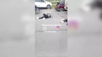 Woman Crushed Like A Watermelon