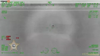 Wild Footage From Police Helicopter Shows Suspect In One Car Crash