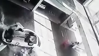 Woman Crushed To Death By Falling Vehicle