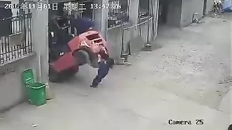 Worker Crushed To Death By Forklift