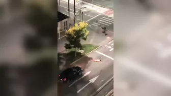 Woman Suffers Head Injury After Falling