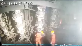 Industrial Accident - Worker Blown Away By Pressure Chamber