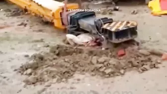 Worker Crushed To Death By Collapsed Crane Boom