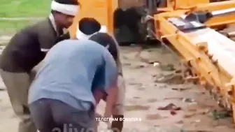 Worker Crushed To Death By Collapsed Crane Boom