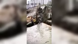 Worker Crushed To Death By Overturned Excavator Bucket