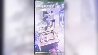 Worker Killed By Huge Piece Of Glass