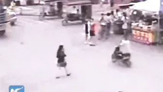 Young Woman's Head Crushed By Truck