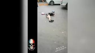 Young Woman's Head Crushed By Truck