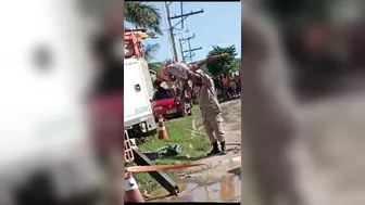[Accident And Consequences] Worker Electrocuted To Death In Rio