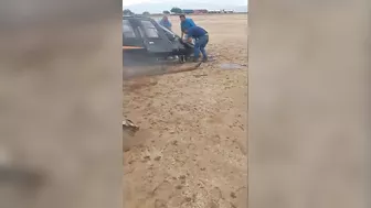 Four Seriously Injured In Mexico Helicopter Crash