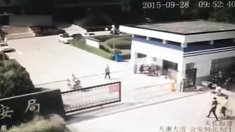 Chinese Driver Executes Two People