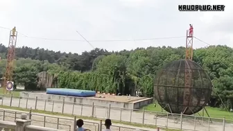 Acrobat Is In Intensive Care After Falling