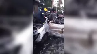 The Aftermath Of The Fire Incident In Ghana