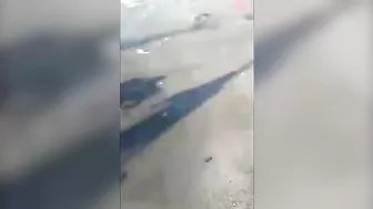 Footage Of The Aftermath Of A Vegas Motorcycle Accident