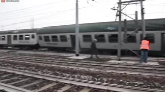 The Scene Of The Horrific Accident In Milan