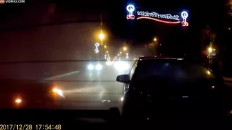 BMW Hits Several Cars