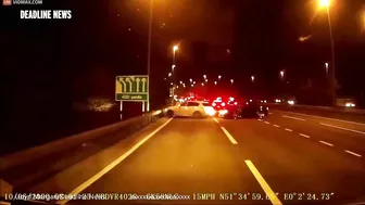 BMW Driver Causes Four-car Pileup