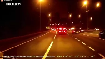 BMW Driver Causes Four-car Pileup