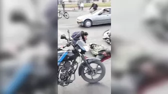 Biker Shows Woman His Ripped Genitals