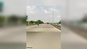 Cyclist Brutally Dismembered By Partition