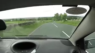 British Man Remains Remarkably Calm After Car Crash