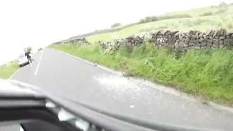 British Man Remains Remarkably Calm After Car Crash