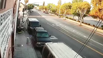Car Crashes Directly Into Parked SUV
