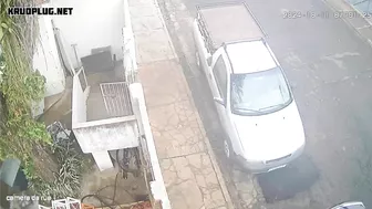 Car Crashes Into Wall And Hits Woman