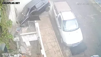 Car Crashes Into Wall And Hits Woman