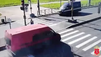 Careless Pedestrian Meets Driver