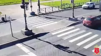 Careless Pedestrian Meets Driver
