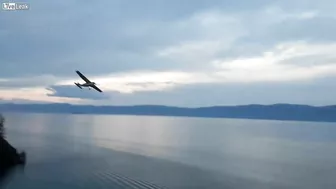 Cessna Glides And Crashes Into Lake Baikal, Russia