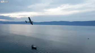 Cessna Glides And Crashes Into Lake Baikal, Russia