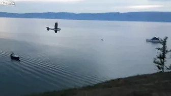 Cessna Glides And Crashes Into Lake Baikal, Russia