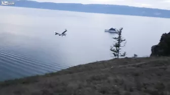 Cessna Glides And Crashes Into Lake Baikal, Russia